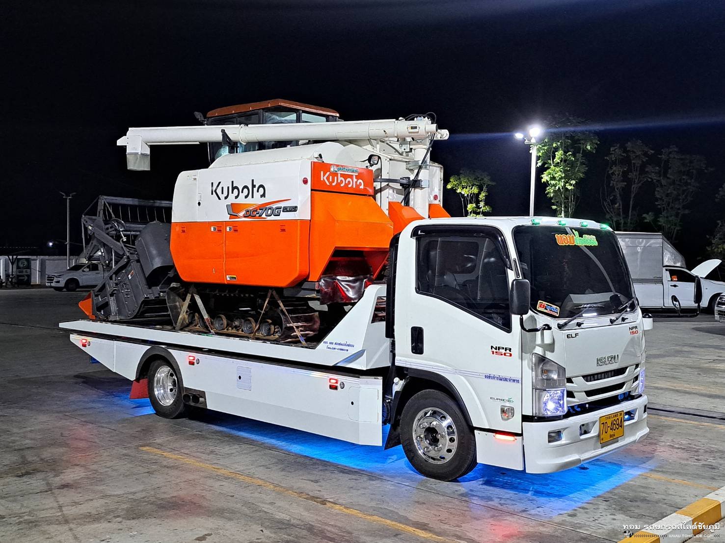 รถเกี่ยวข้าว คูโบต้า DC70G ขอนแก่น ➤ หนองคาย