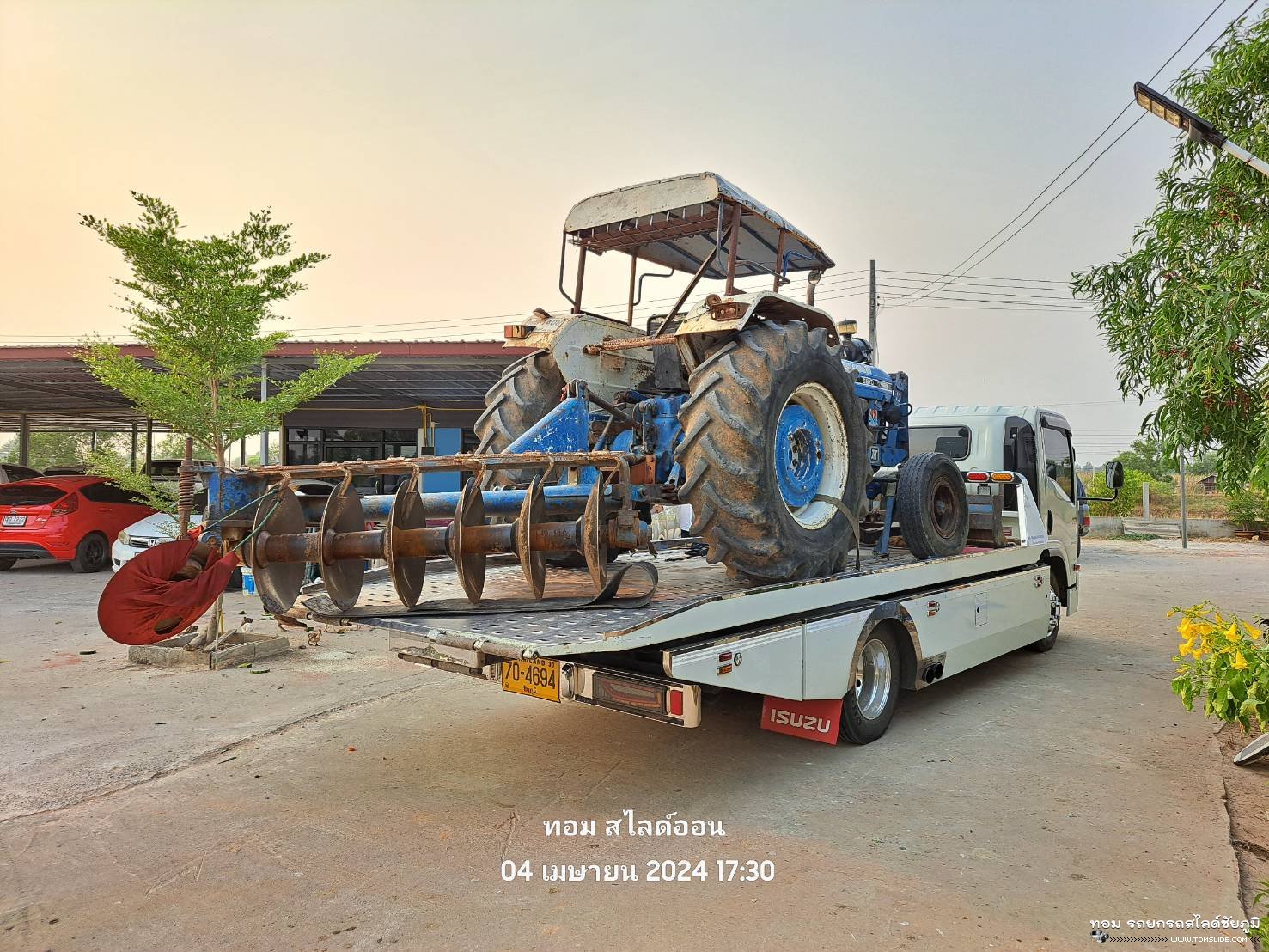 รถไถ อ.คอนสวรรค์ ➤ เขื่อนป่าสัก