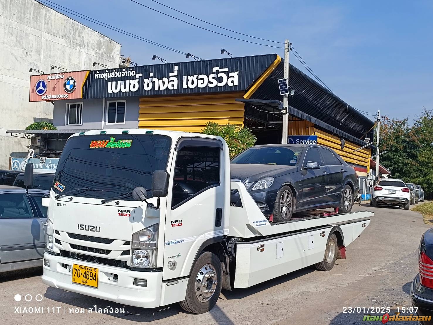 BENZ E250 หน้าโลตัส ➤ อู่เบนซ์ช่างลี่