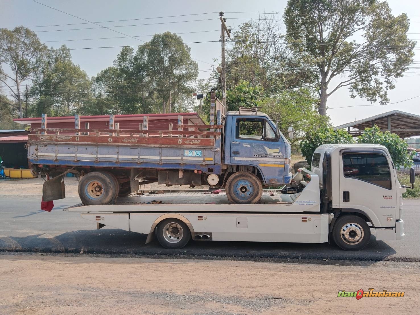 รถหกล้อ อ.มัญจาคีรี ➤ อ.ศรีบุญเรือง