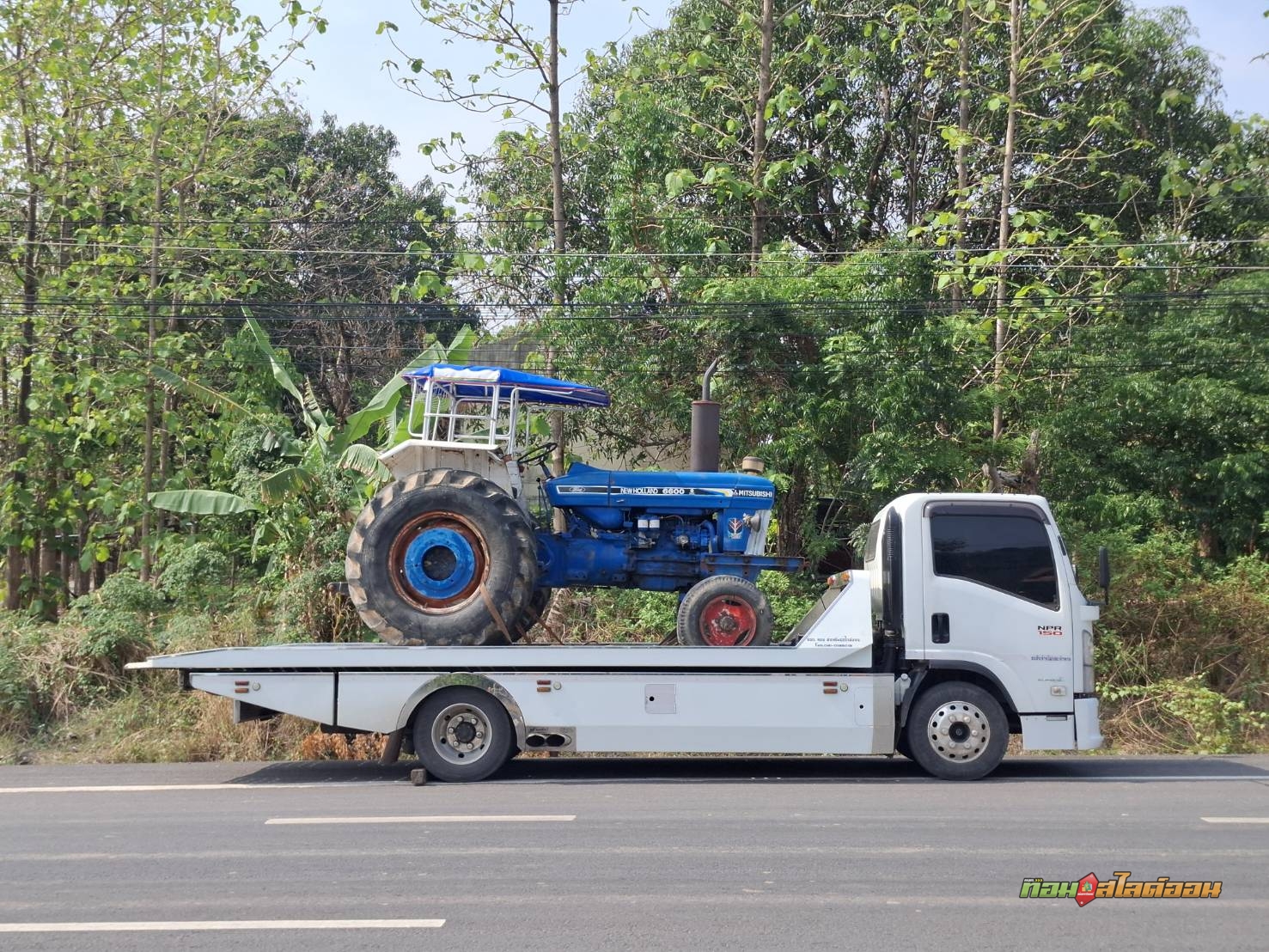 รถไถ FORD 6610 อ.คอนสวรรค์ ➤ อ.ทรายทองวัฒนา กำแพงเพชร