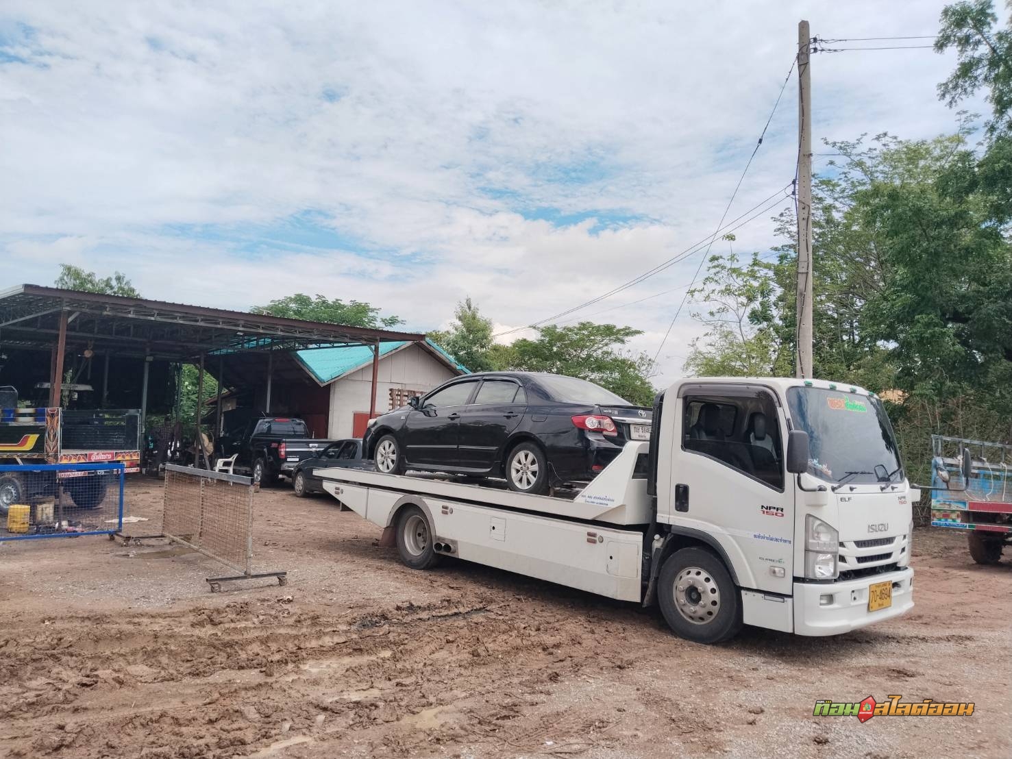 Toyota Corolla ALTIS สี่แยกหนองบัวโคก ➤ อ.บ้านแท่น