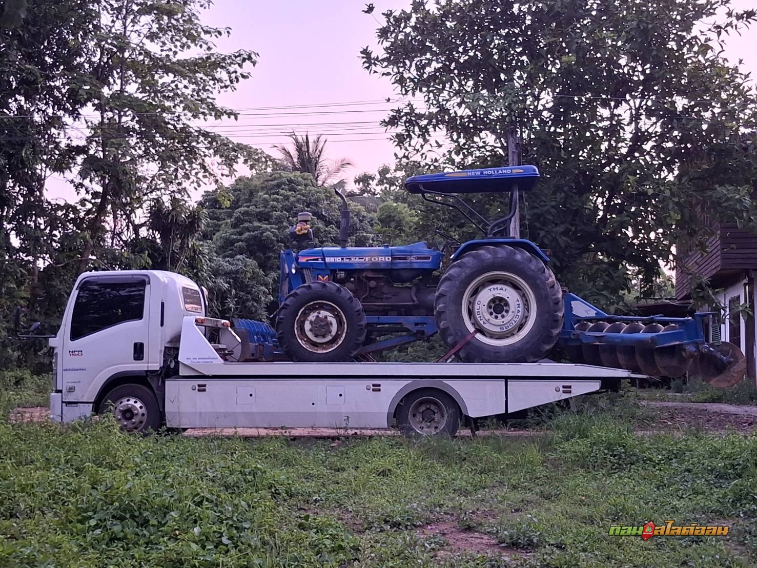 รถไถ จ.ยโสธร ➤ อ.เทพสถิต ชัยภูมิ