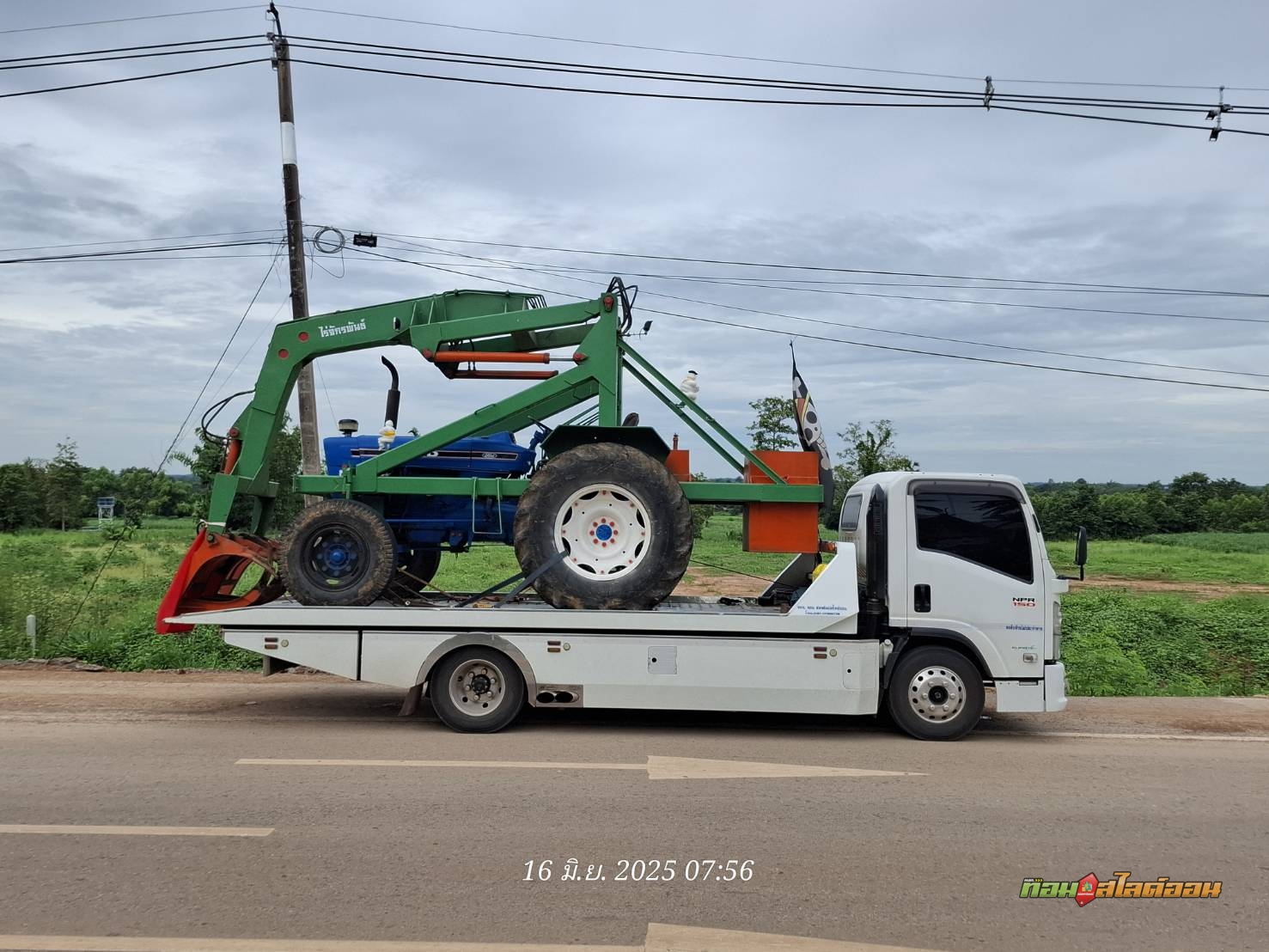 รถคีบ อ.หนองบัวระเหว ➤ อ.สามชัย กาฬสินธุ์