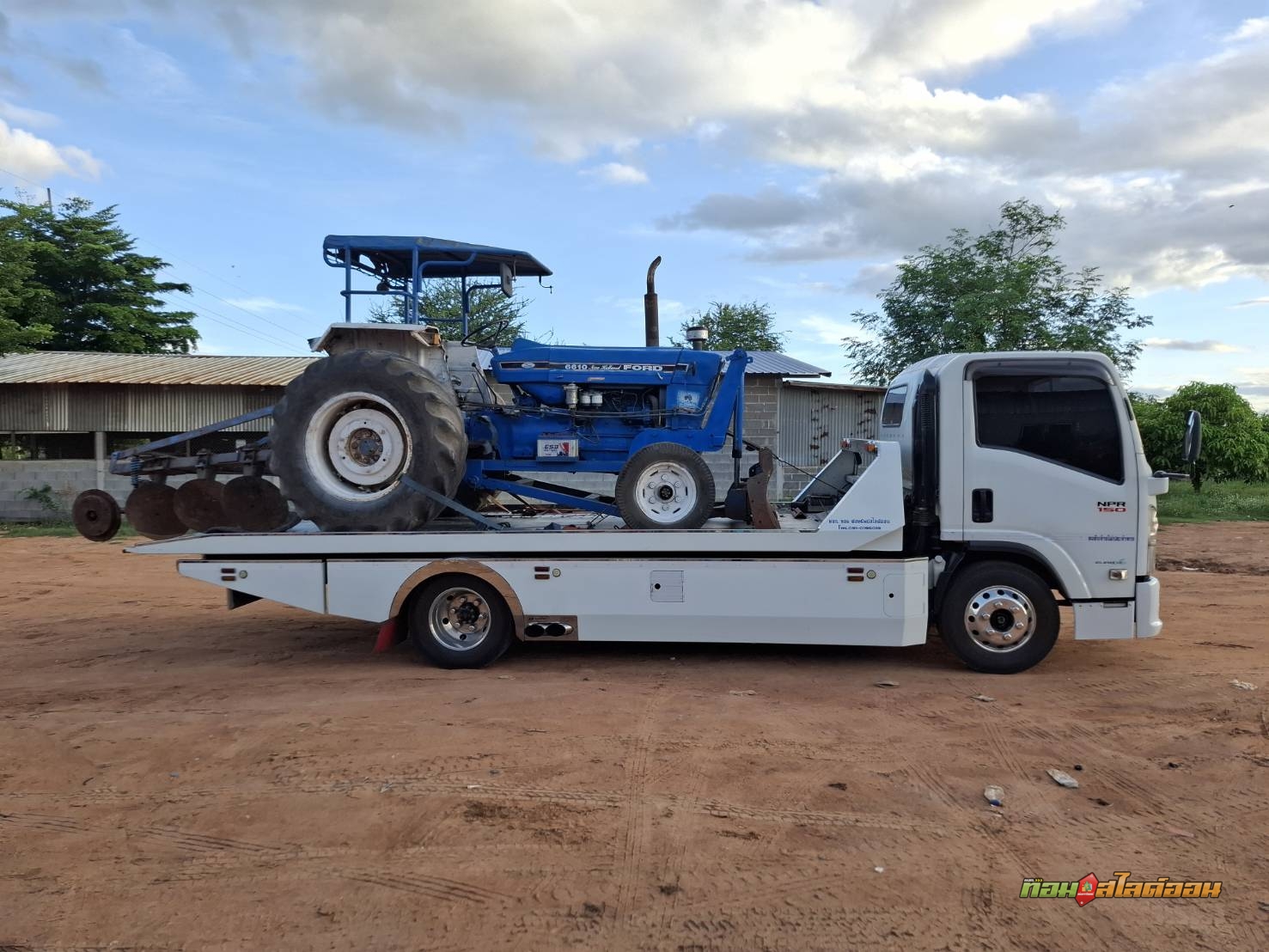 รถไถ New Holland Ford 6610 อ.ภูเขียว ➤ อ.คอนสวรรค์