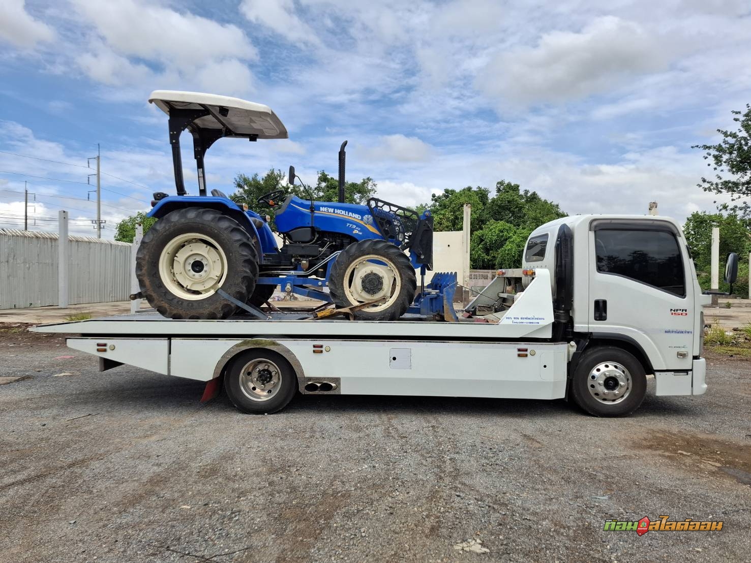 รถไถ New Holland TT3.50 Plus อ.บำเหน็จณรงค์ ➤ สยามอินเตอร์ ชัยภูมิ