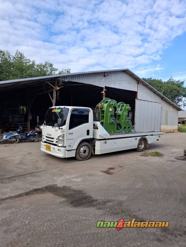 เครื่องปั้มเหล็ก ชัยภูมิ ➤ หนองวัวซอ อุดรธานี แล้วเอาเหล็กแผ่น กลับ ชัยภูมิ