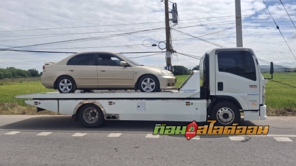 เก๋ง Honda Civic บ.กุดลาลม ➤ บ.กอก อ.จัตุรัส